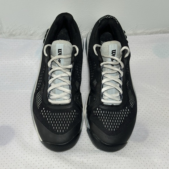 Wilson Rush Pro Ace Tennis Shoes Black White Athletic Sneakers - Picture 2 of 8